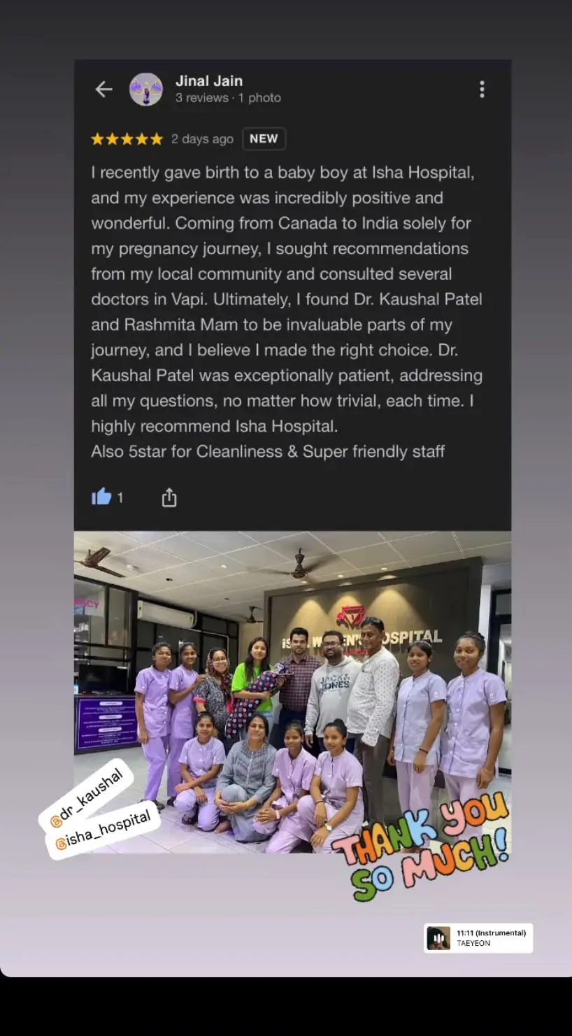 Reveiws Isha women hospital gujarat