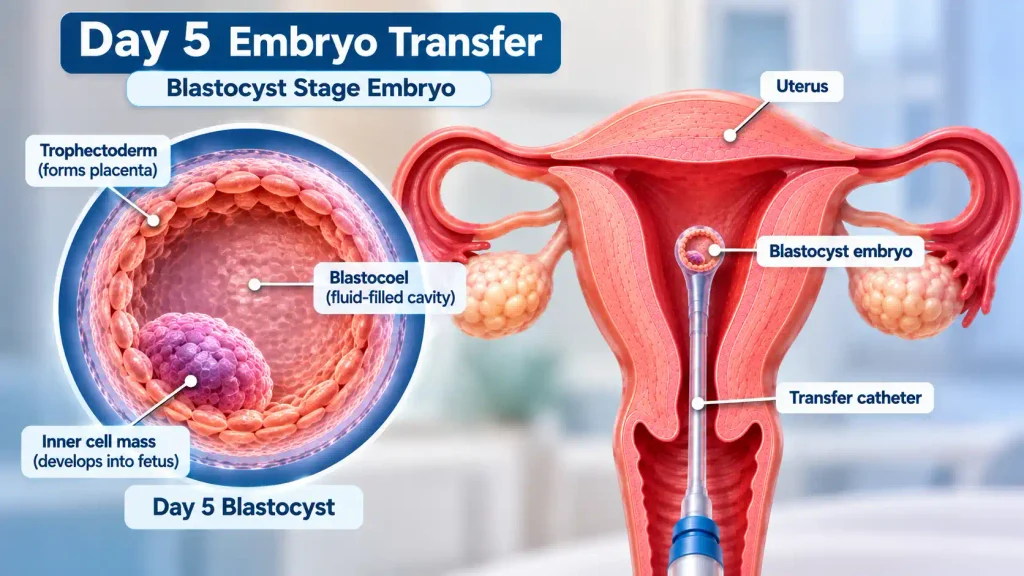 Day 3 vs Day 5 embryo transfer