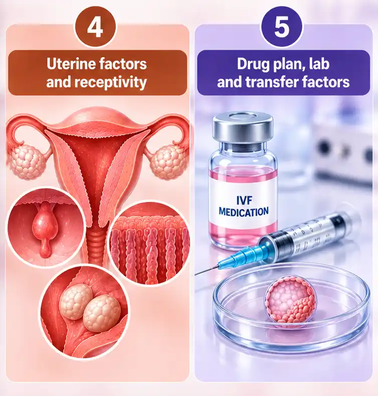 repeated IVF failure in Vapi
